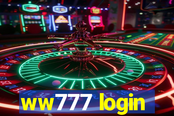 ww777 login